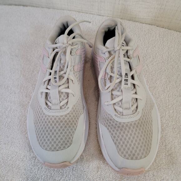Nike MC Trainer Shoes Womens 9.5 White Pink Athletic Training Running Sneakers - Picture 5 of 10